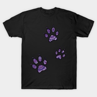 Mandala paw prints T-Shirt